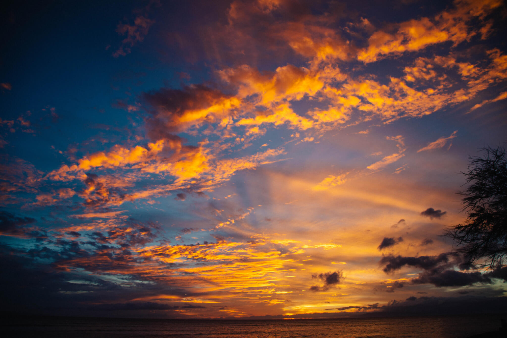 Most incredible sunset ever from Maui, Hawaii
