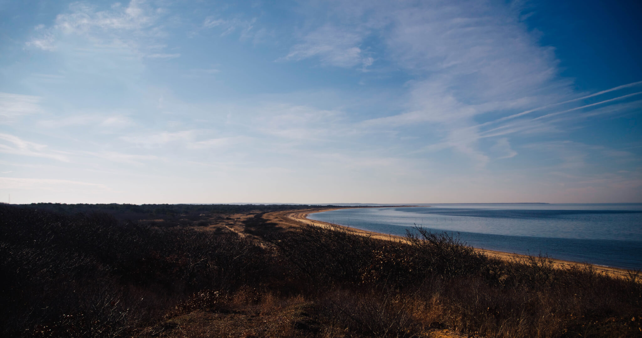 Hiking in Hither Hills State Park- one of the best things to do in Montauk