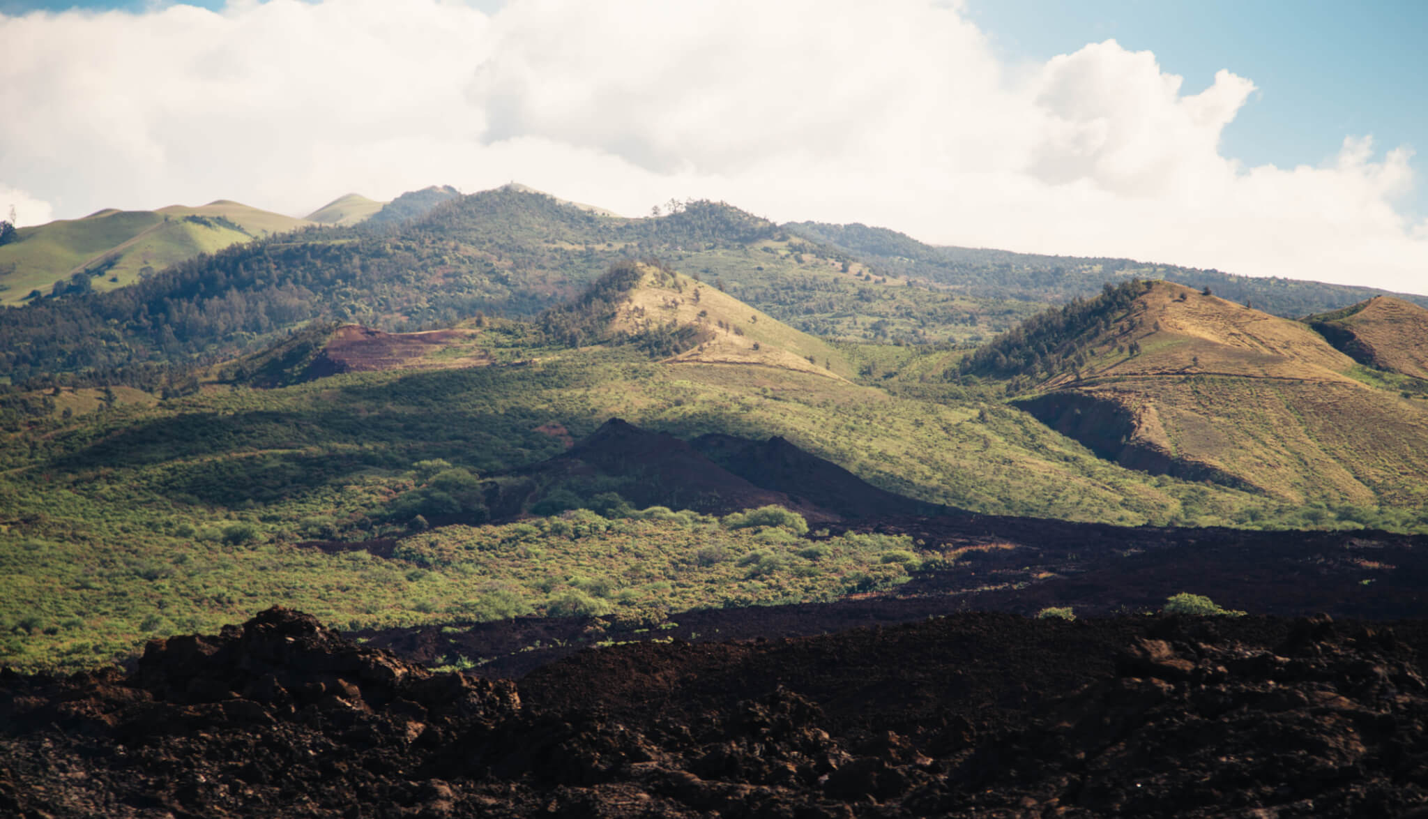 Views from the scenic drive to Ahihi-Kinau Natural Area Reserve