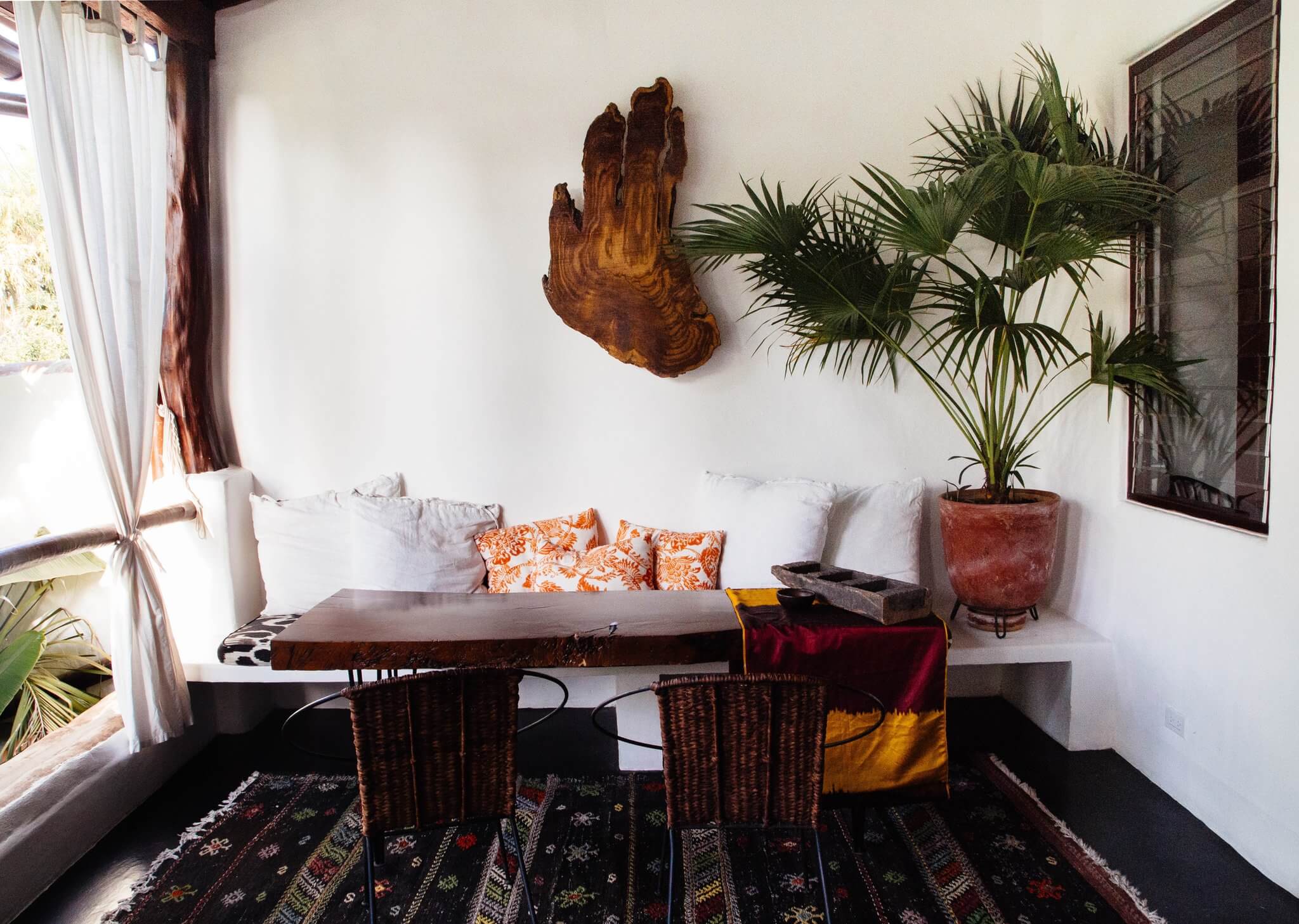 The Tribal Hotel's unique design sets it apart from other Nicaragua Hotels 