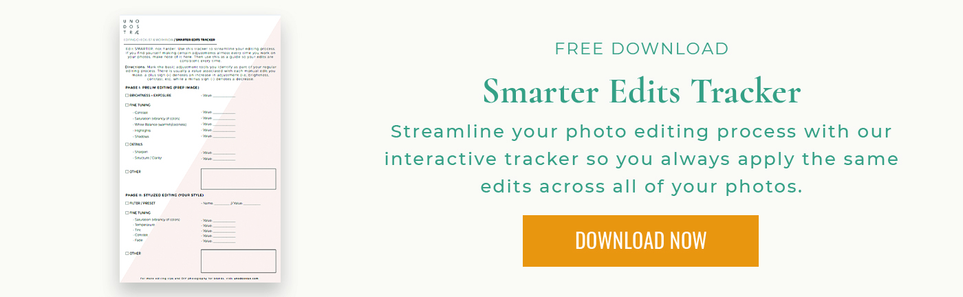 Download the Smarter Edits Tracker from Uno Dos Trae