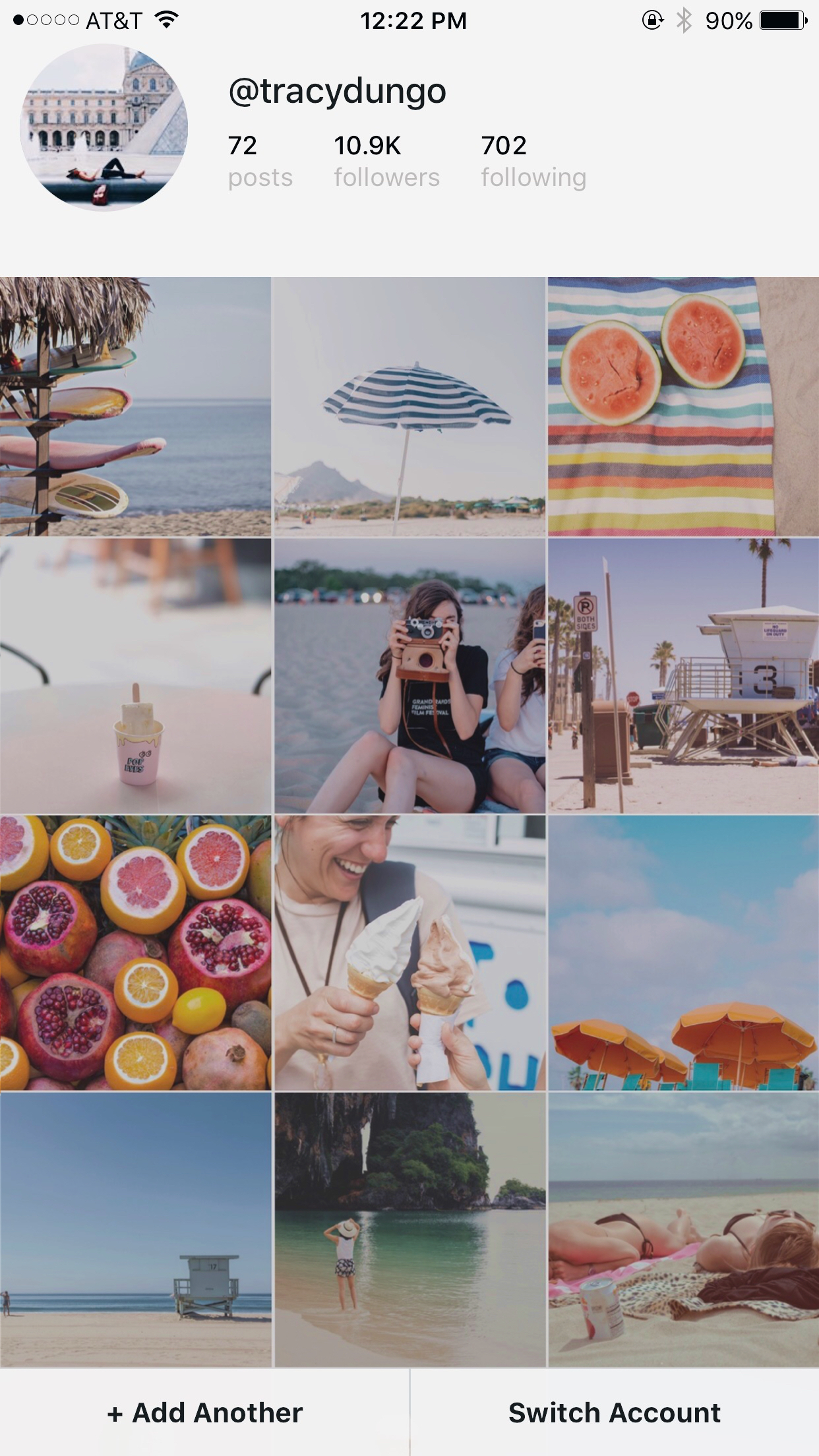 How to update Instagram themes vsco for summer - Before Pic