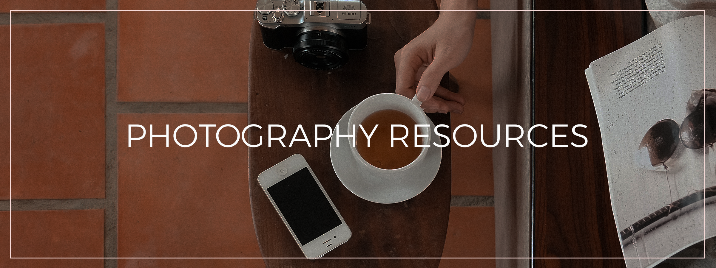 Photography resources for entrepreneurs and small business owners.