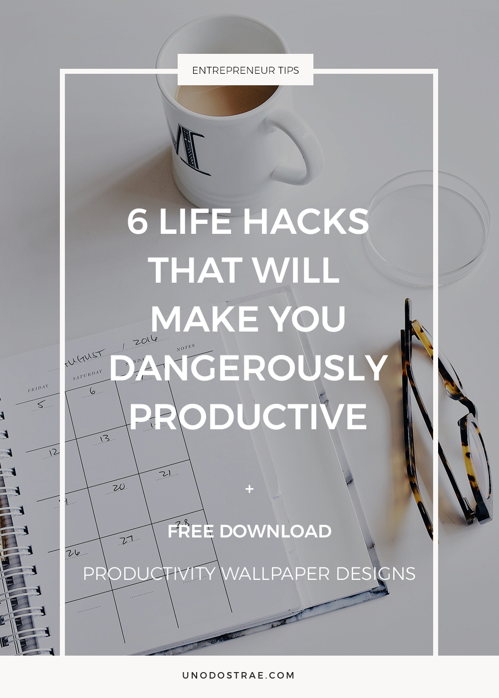 Feeling seriously unproductive? Try these 6 life hacks and see a boost of productivity!