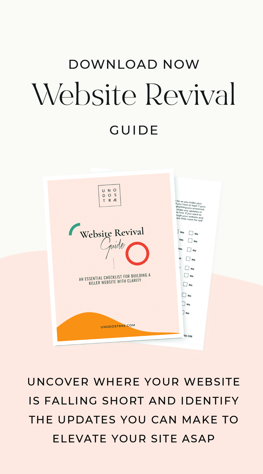 Download the FREE Website Revival Guide by Uno Dos Trae