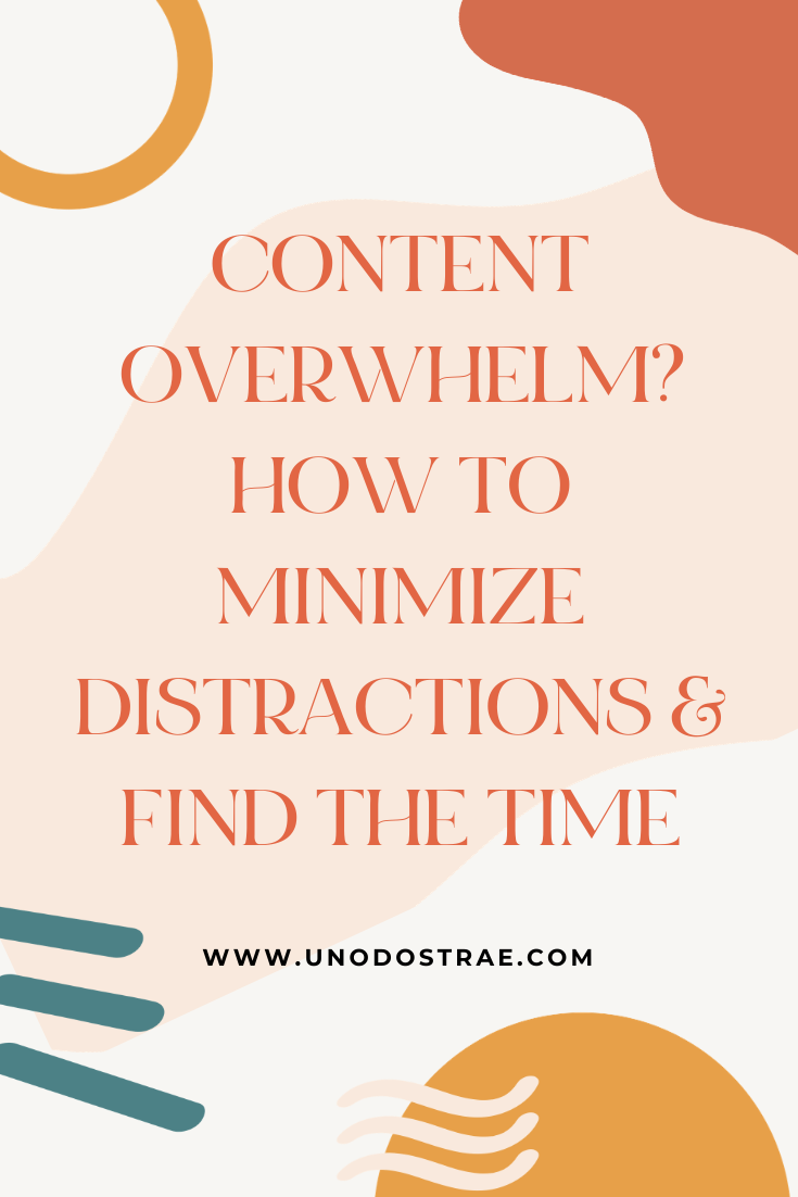 Content Creation Overwhelm - Uno Dos Trae