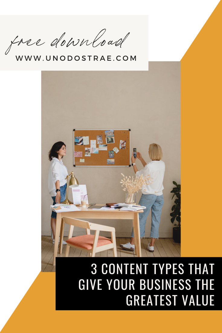 3 Types of Content Value To Grow, Sell, and Build Your Brand