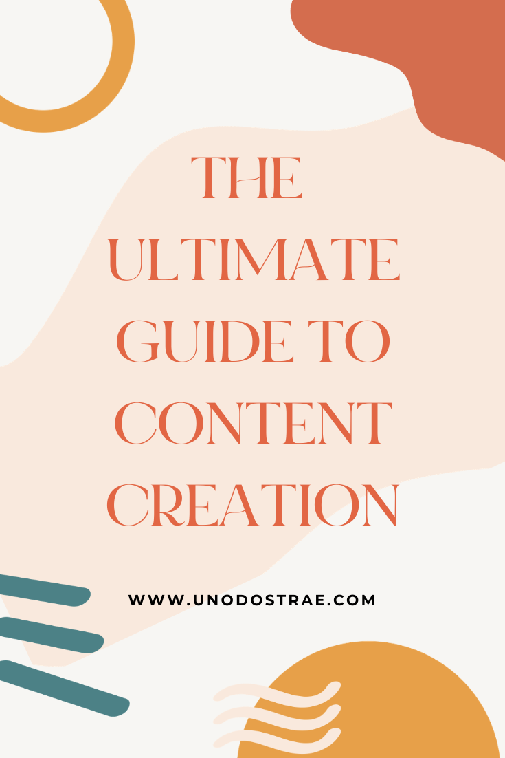 Uno Dos Trae - Ultimate Guide ot Content Creation - 5